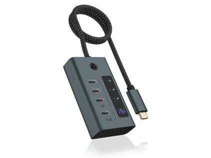 RAIDSONIC ICY BOX USB Hub, 4port, USB C/4x USB C