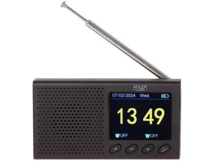 ADLER AD 1198, FM Prenosné BT rádio