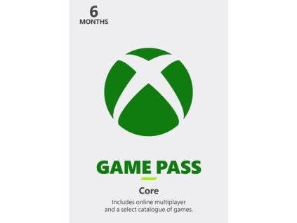 MICROSOFT Xbox Game Pass Core 6M, 6 mesiace