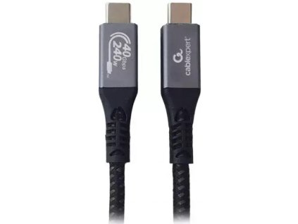 GEMBIRD Premium, Kábel USB-C/USB-C, 240W, 1,5m