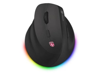 CONNECT IT Cloudy, Bezdrôtová myš (L), čierna