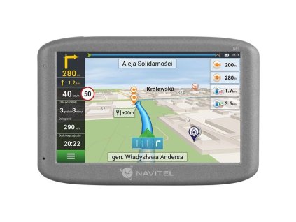 NAVITEL E501, GPS Navigácia