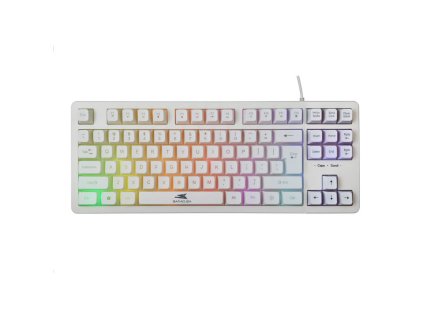 BARACUDA BGK-01124 KRILL, Klávesnica EN, biela