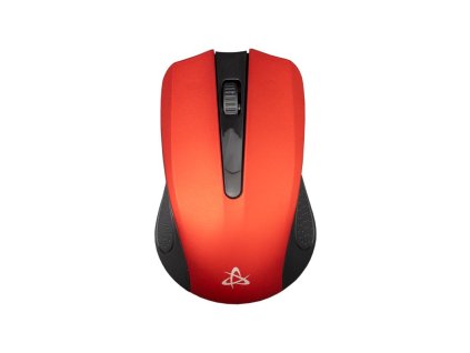SBOX WM-109R, Optická bezdrôtová myš, červená