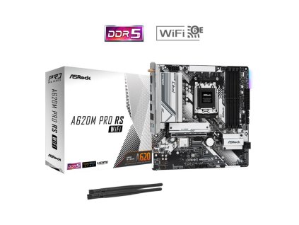 ASROCK Základná doska A620M Pro RS WiFi
