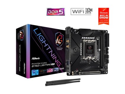ASROCK Základná doska B760I LIGHTNING WIFI