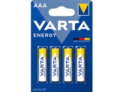 VARTA Batérie ENERGY Alkaline AAA 4ks