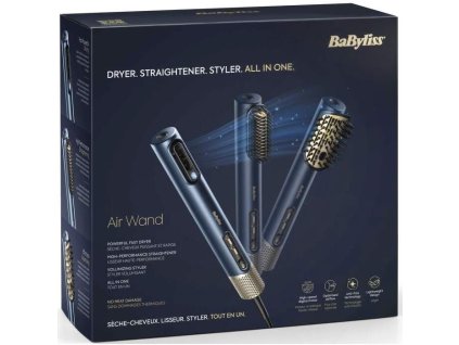 BaByliss AS6550E, Žehlička na vlasy + Fén 3v1