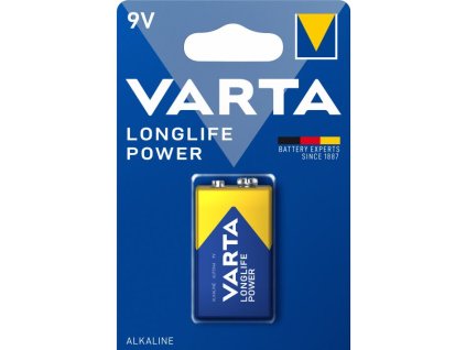 VARTA LONGLIFE, Batéria alkalická 9V 6LR61 1ks