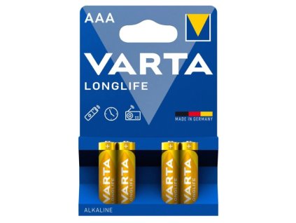 VARTA Batérie LONGLIFE LR03, AAA, 4ks