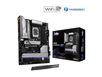 ASROCK Základná doska B860 LiveMixer WiFi