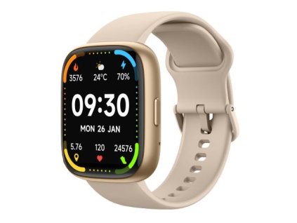 MAXCOM EW06 EcoWatch6, Smart hodinky, zlaté