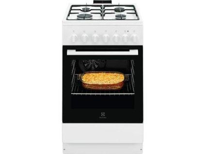 ELECTROLUX Kombinovaný sporák LKK520032W biely