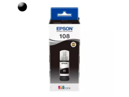 EPSON 108 EcoTank, Cartridge, čierny (black)