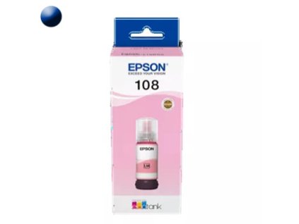 EPSON 108 EcoTank, Cartridge, pur (light magenta)