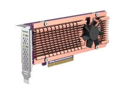 QNAP QM2-2P-384A PCIe SSD dual expansion card M.2