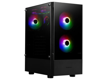 SPIRE Talos E3 RGB, PC Skrinka, čierna