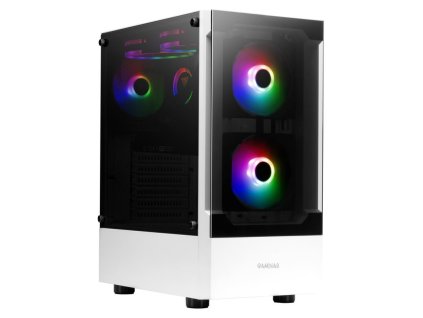 SPIRE Talos E3 RGB, PC Skrinka, biela