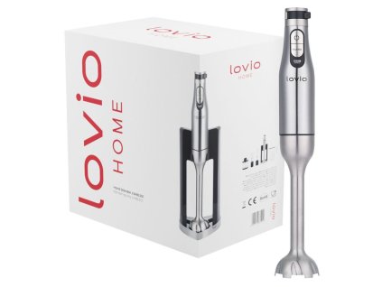 LOVIO LVHBL001, Tyčový mixér, 1200W, nerez