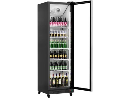 GUZZANTI GZ 363A, Chladiaca vitrína, čierna