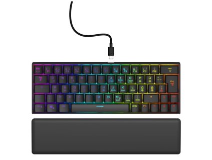 uRAGE Exodus 760 Mini, Herná klavesnica, USB, US