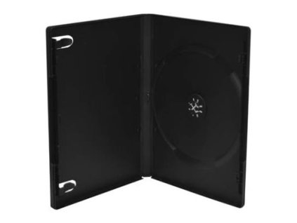 MEDIARANGE Box na 1x CD/DVD/BR 14mm čierny, 5ks