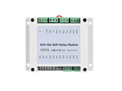 ATHOM, 4 CH relay, Tasmota