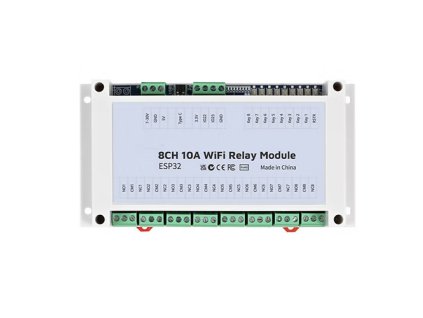 ATHOM, 8 CH relay, Tasmota