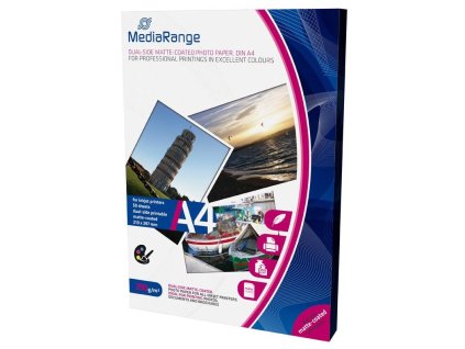 MEDIARANGE Fotopapier, matný, 250 g/m2, A4, 50ks