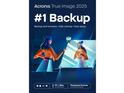 ACRONIS True Image 2025, CZ, doživotná el. lic