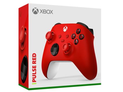 XBOX Bezdrôtový Gamepad, Pulse Red