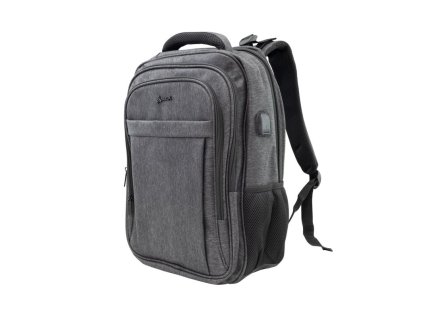 SBOX AMSTERDAM, Batoh na notebook 18", šedý