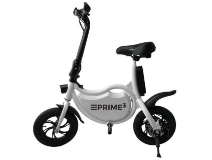 PRIME3 ESS41WH, Elektrický skúter, bielo-čierny
