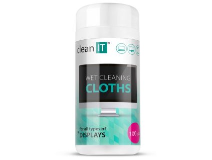 CLEAN IT CL-141, Vlhčené čistiace obrúsky 100ks