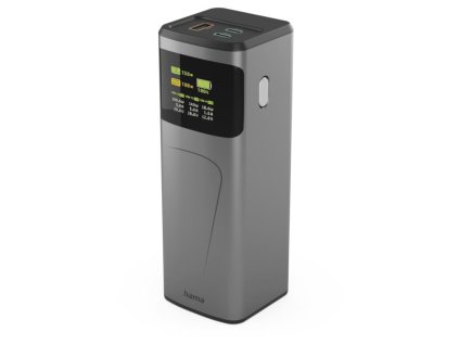 HAMA High Power, Powerbanka, 24000 mAh, USB-C/A