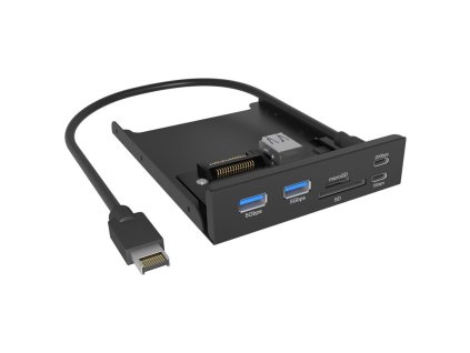 RAIDSONIC ICY-BOX Predný panel, USB Typ-E