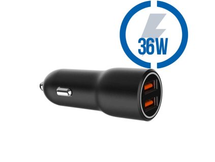 GEMBIRD Car Charger, Nabíjačka 2xUSB, 36W
