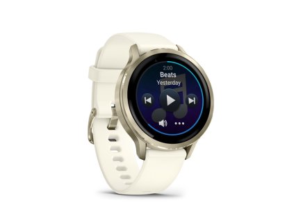 GARMIN VENU 4, Smart hodinky, Beige/Lunar Gold 41
