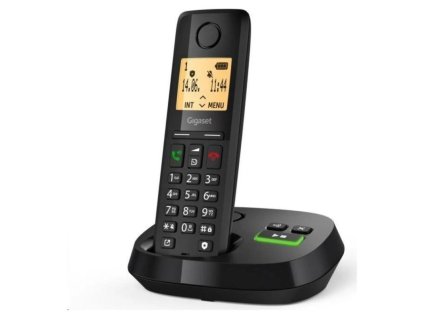 GIGASET Pure 300 AM, Telefónny prístroj, čierny