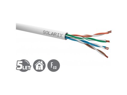 SOLARIX SXKL-5E-UTP-PVC-GY, 27800302