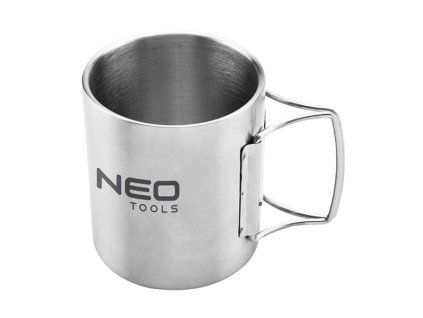 NEO TOOLS 63-150, Kempingový hrnček, 320ml, nerez