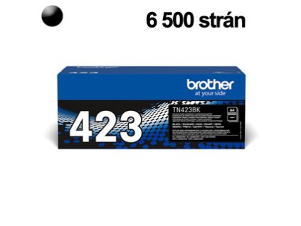 BROTHER TN-423BK Toner, Čierny (Black) 6500s