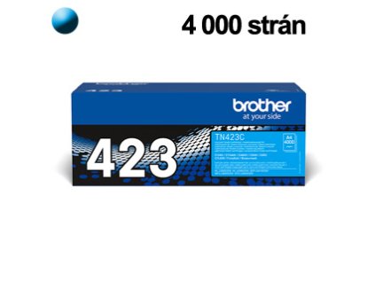 BROTHER TN-423C Toner Azúrový (Cyan) 4000st