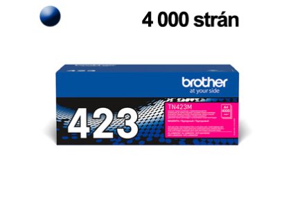 BROTHER TN-423M Toner Purpúrový (Magenta) 4000st