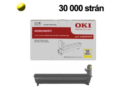 OKI MC853/MC873, zobrazovací valec, 30 000, žltý
