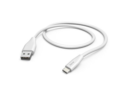 HAMA Kábel USB-A/USB-C, 1,5m, biely