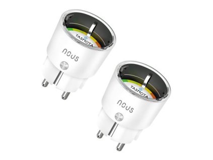 NOUS A1T, TASMOTA Smart Zásuvka, 16A, Schuko, 2ks