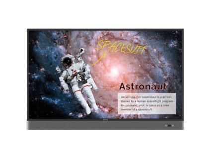 BENQ RE7504, LED Panel 75" 4K UHD, dotykový