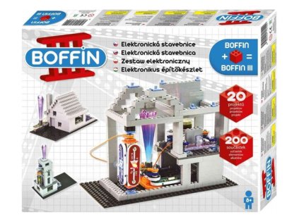 Elektronická stavebnica BOFFIN III BRICKS