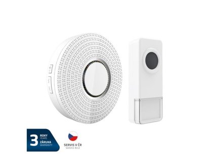 Zvonček bezdrôtový GETI GWD105W